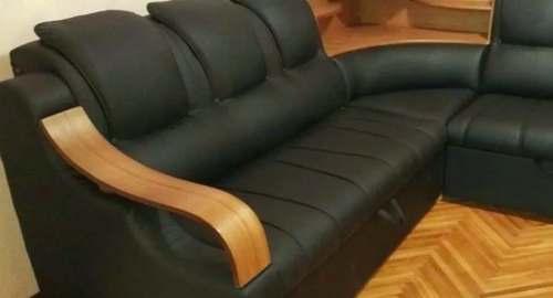 Перетяжка кожаного дивана. Новоуральск